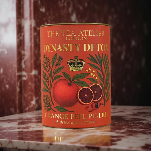 Dynasty Detox tea tin front