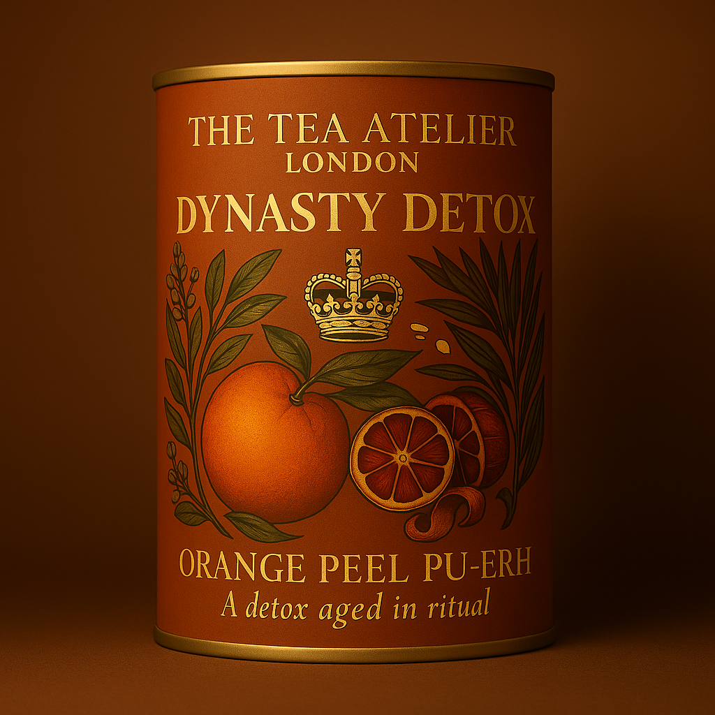 Dynasty Detox tea tin