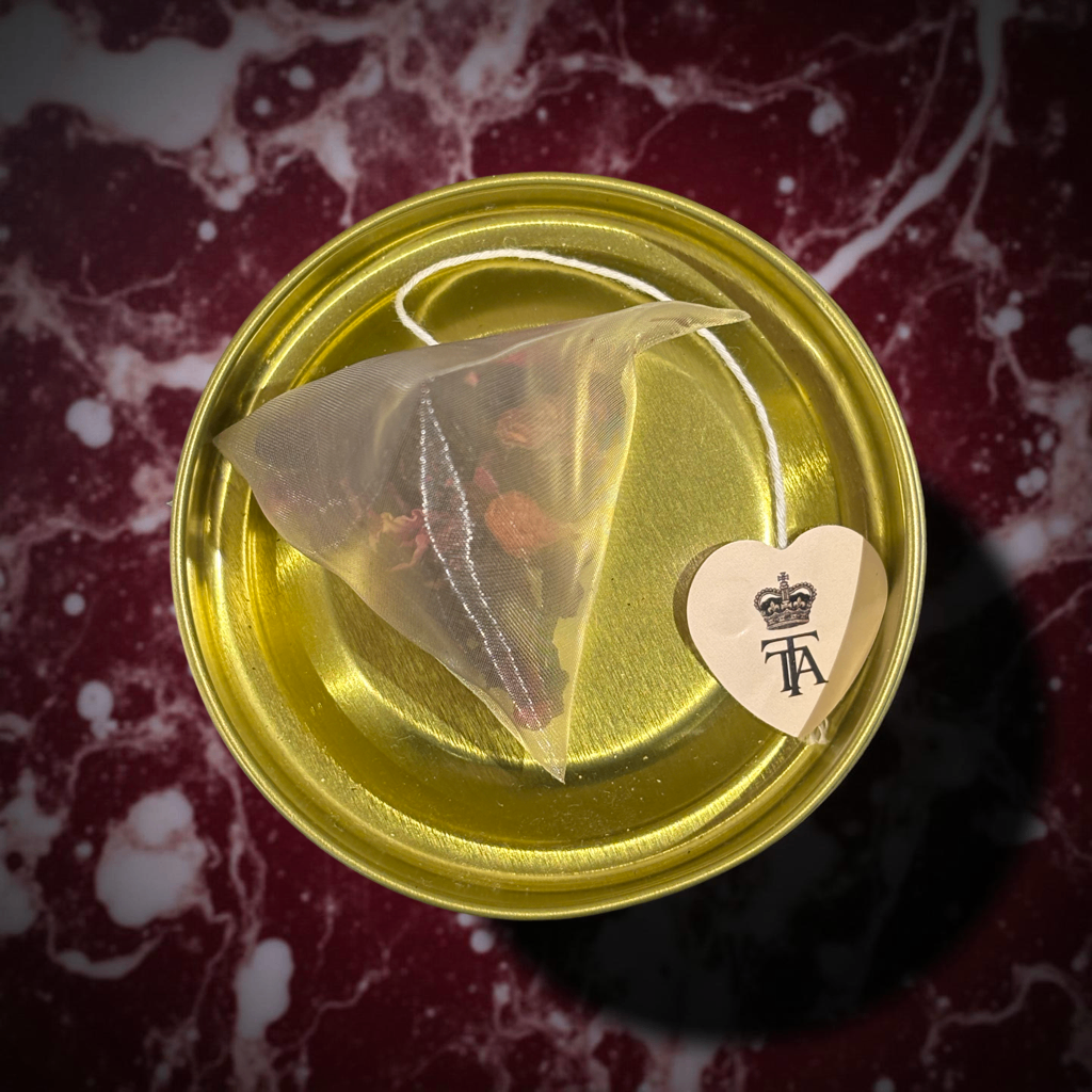 Rose Riviera tea bag