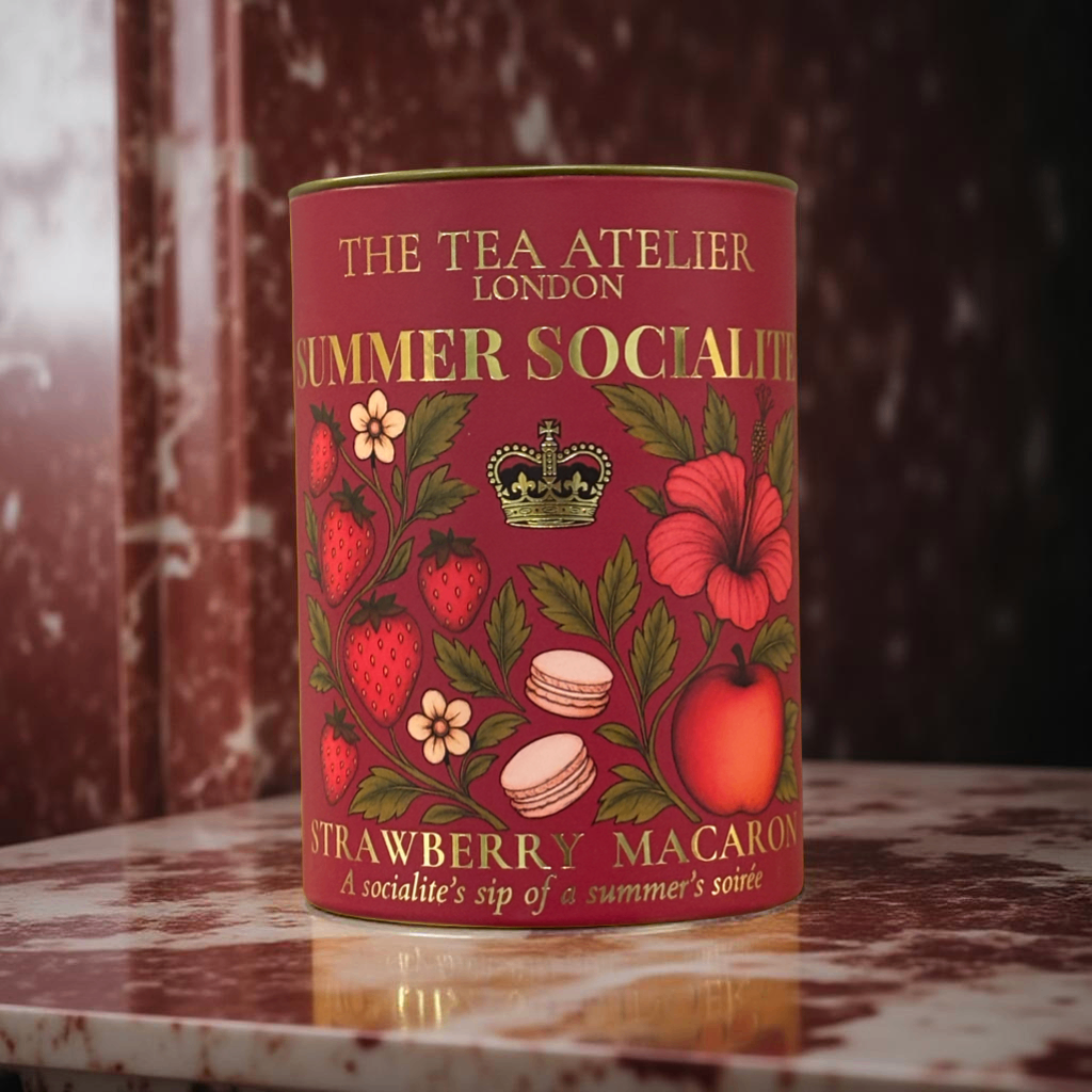 Summer Socialite tea tin front