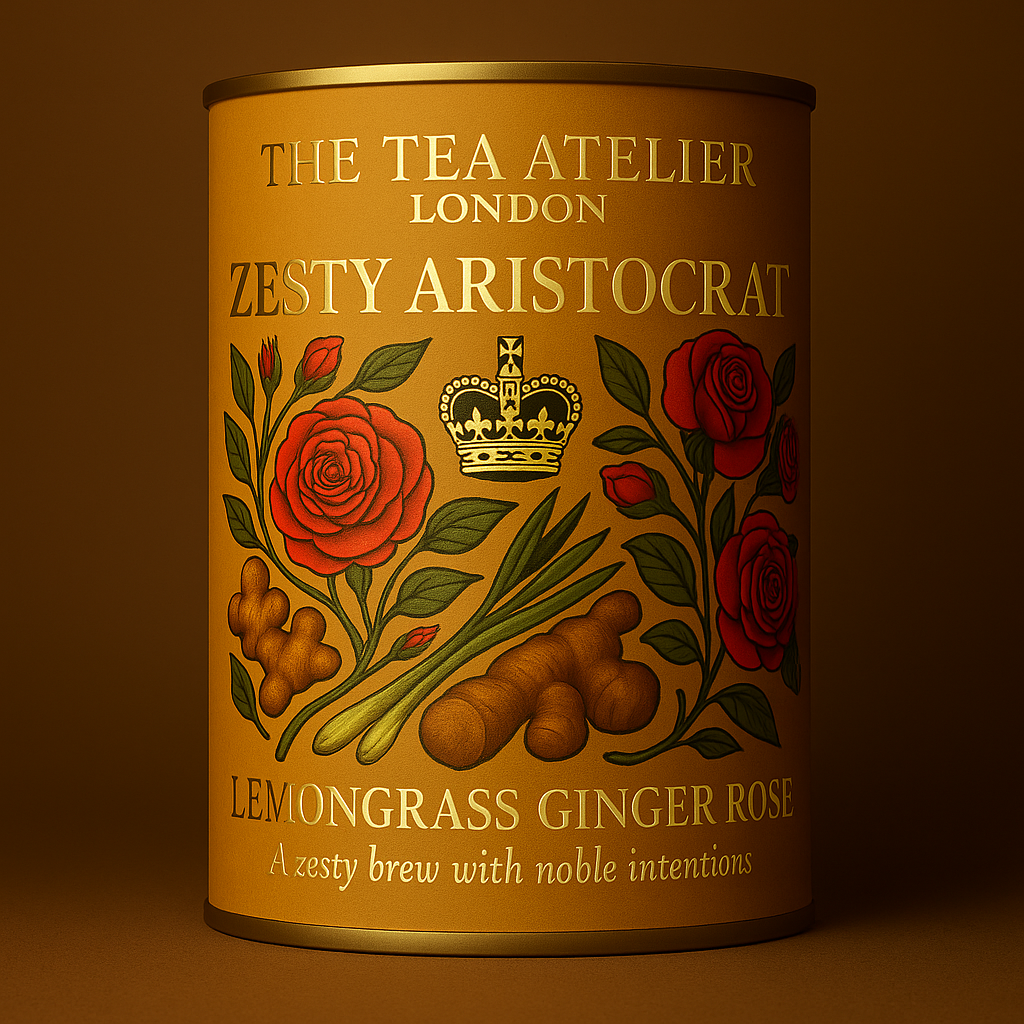 Zesty Aristocrat tea tin